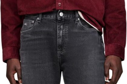 Tommy Jeans Men's Ryan Straight Regular Fit Jeans