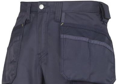 Snickers 32129595120 Size 120" DuraTwill Craftsmen Work Trousers, Navy
