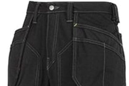 Snickers 32230404042 Size 42 Floor Layer Trousers - Black