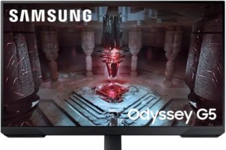 Screen for PC Gamer - Samsung - ODYSSEY G5 S32CG510EU - 32 WQHD - VA Panel - 1 ms - 165 Hz - HDMI / DP - FreeSync Premium