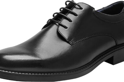 Bruno Marc Men's Elegant Low Vintage PU Lace Up Derby Oxford Shoes