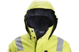 Snickers 1860 ProtecWork Hi-Vis wärmiso, parka da lavoro, classe 3