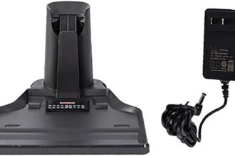 Charging Station Compatible with Tineco Floor One S3/S3 Breeze/Ifloor 3/Ifloor Breeze, Vacuum Cleaner Charging Dock, Replacement Charging Dock and Plug