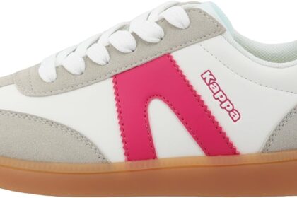 Supremo - Kappa 95k0312001, Women's Sneakers, White And Pink, 41 EU