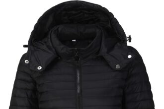 TONY BACKER Piumino Donna 100 Grammi Mezza Stagione Avvitato Trapuntato con Cappuccio Rimovibile DG004