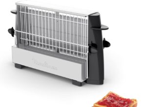 Moulinex Multipan On/Off Toaster for All Types of Bread 760W up to 4 Slices Cold Water Steel