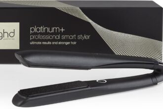 ghd Platinum+, Piastra Capelli Professionale Smart, Styler Intelligente con Predictive Technology, Lucentezza Durevole, Protezione Colore, Adatta a Tutti i Tipi di Capelli, 26 mm