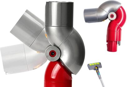 Lower Adapter Compatible with Dyson V7 V8 V10 V11 V15 Vacuum Cleaners, Vacuum Cleaner Accessories for Hard to Access Areas