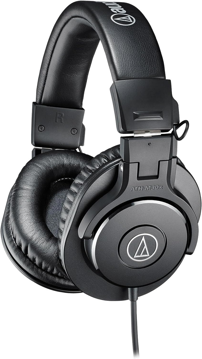 Audio-Technica M30x Professional Studio Headphones for Studio Recording, Creators, Podcasts and Daily Listening