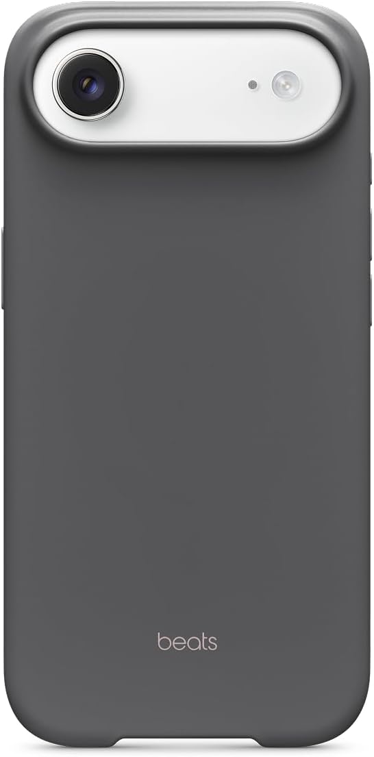 Beats iPhone Air Case with MagSafe and Camera Control, Matte Finish, Microfibre Lining - Granite Grey