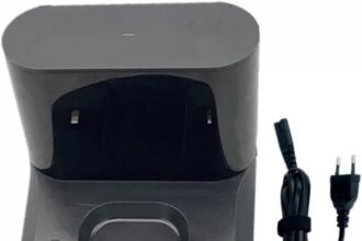 Dock for Charger Accessory. Compatible with Roborock S50 S51 S55 S5 Max S6 S6MaxV. Repair Parts for Robot Vacuum Cleaners (Black)