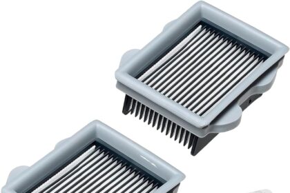 Hepa Filter for Roborock Dyad Pro/Dyad Pro Combo/A10/A10 PLUS/A10 Ultra/A10 Ultra Wet and Dry Vacuum Cleaner, Provides Stronger Suction Performance (2 Filters + 1 Cleaning Brush)
