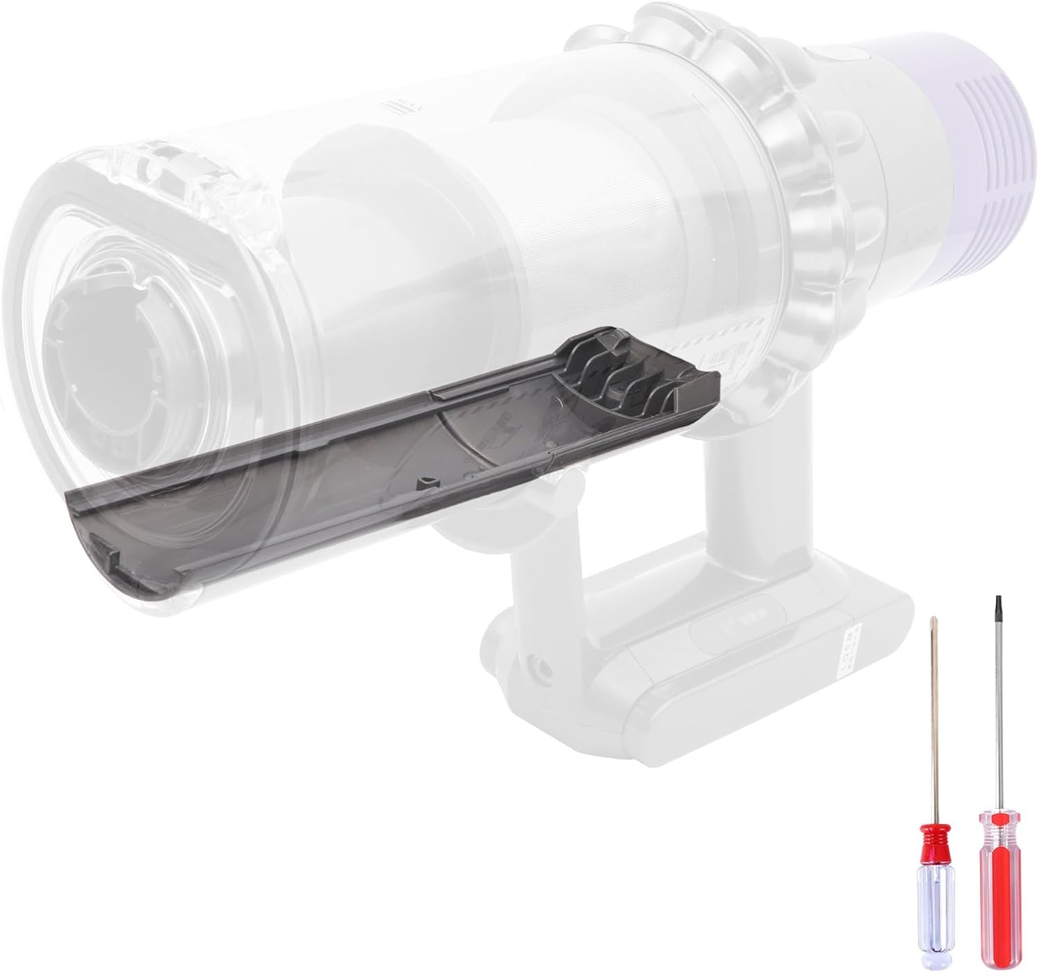 Large Bin Runner Replacement for Dyson V10 V11 V15 SV12 SV14 SV15 SV22 Part Number 969835-01 Vacuum Cleaner, Cyclone Support Plate, Sliding Cover