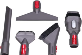 Dyson V7 V8 V10 V11 Adaptable Accessory Set - Includes 5 Brushes and Hose