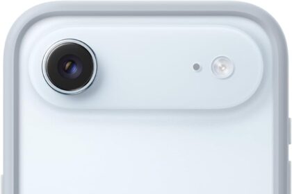 Apple Bumper for iPhone Air - Light Blue