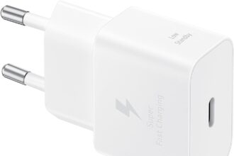 Samsung EP-T2510N Original 25W Charger, USB-C Port (Without Cable), White