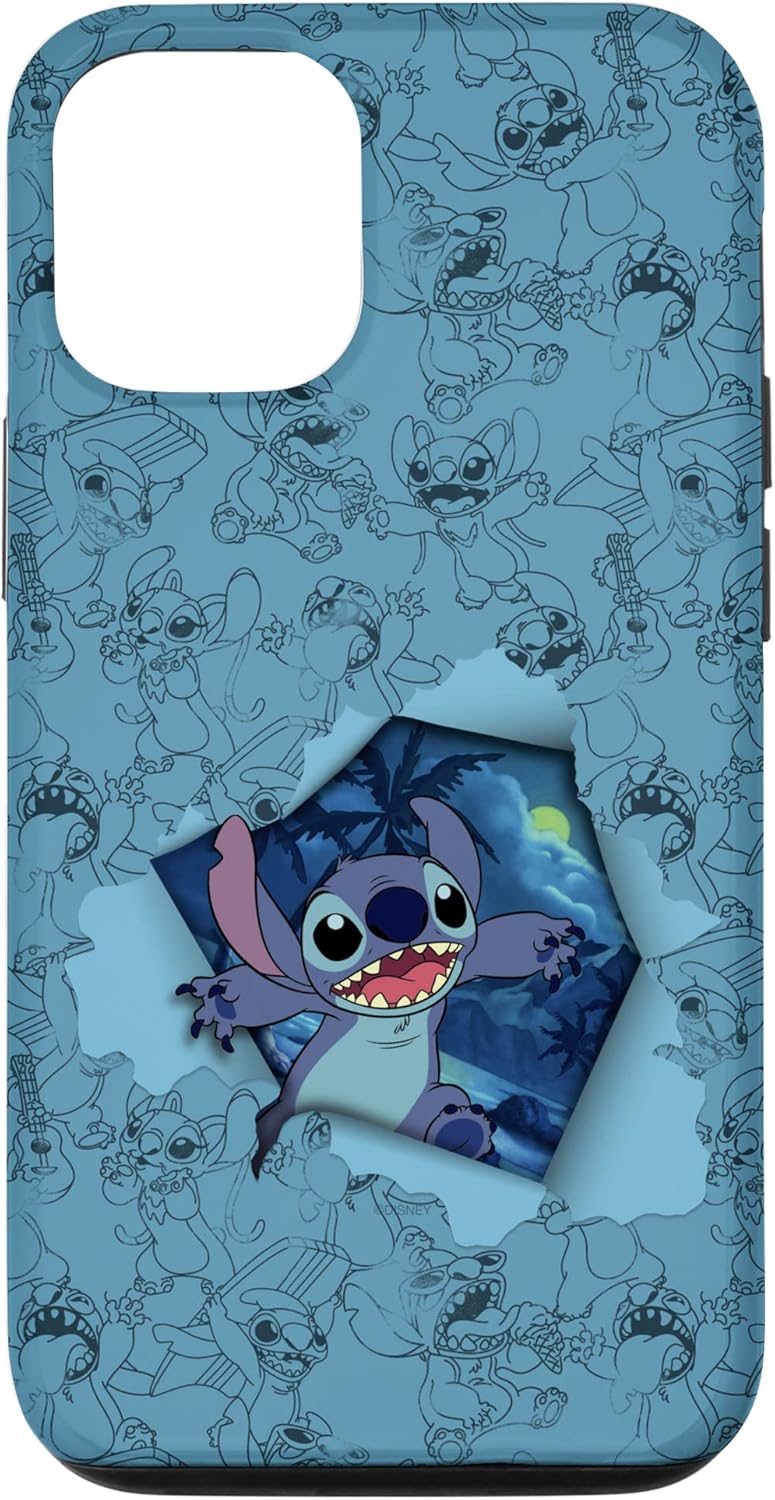 iPhone 12/12 Pro Disney Lilo & Stitch Tropical Breakout Angel Case