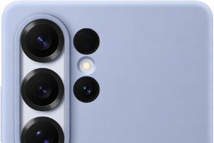 Samsung Silicone Case Colourful Silicone Cover for Galaxy S25 Ultra, Light Blue