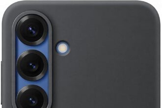 Samsung Silicone Case Soft Silicone Cover for Galaxy S25, Black