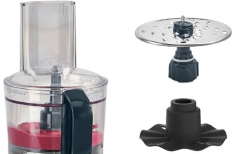 Cuisinart FlexPrep Food Processor 1.1L | Chop, Grate, Blend, Mince, Puree, Whip | Stainless Steel Blade, Reversible Disc, BladeLock | One-Touch | BPA Free