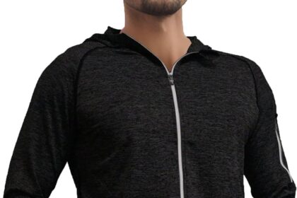 Men's Lightweight Quick Dry Full Zip Hoodie