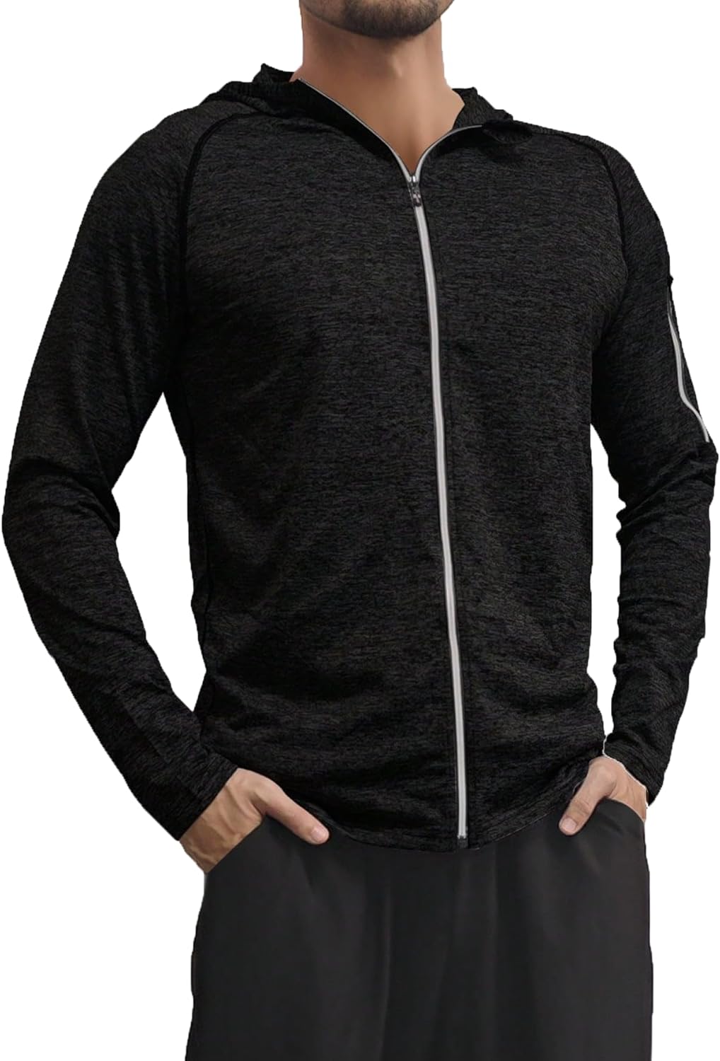 Men's Lightweight Quick Dry Full Zip Hoodie