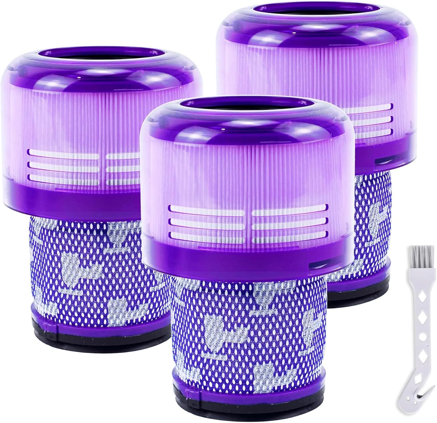 3 Filter for Dyson V11 V15 SV14, Washable Cyclone Animal Absolute Total Clean Vacuum Cleaner Replacement Parts, Replace DY-970013-02 & 97001302