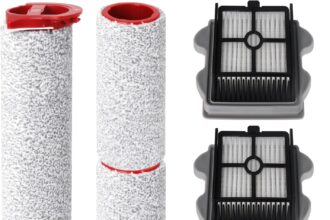 Roborock Dyad Pro/Dyad Pro Combo and Dry Vacuum Cleaner Accessory Set (3 Brushes, 2 Filters, 1 Cleaning Brush)