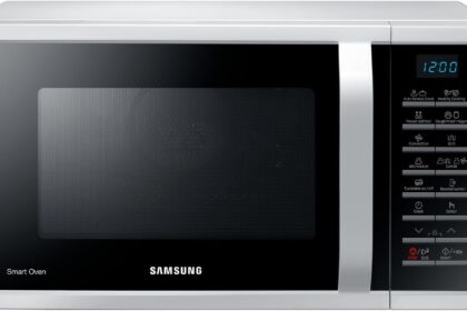 Samsung SmartOven MC2BH5015AW/ET Combined Microwave Oven, Ventilated Cooking, Fresh Menu, Microwave + Grill 900 W + 1500 W, 28 L, 52 L x 31 H x 47 D cm, White