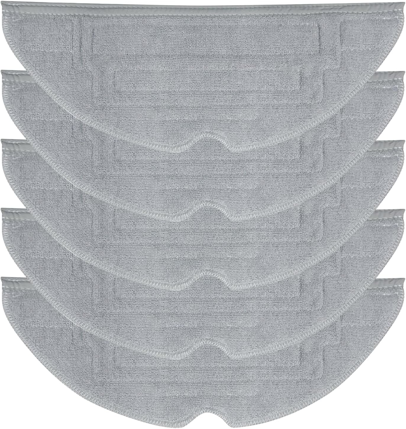 5 Pieces Replacement Cloths for Roborock S8, S8+, S8 PRO Ultra Robot Vacuum Cleaner, VibraRise 2.0, Washable Reusable Replacement Accessories for Mop