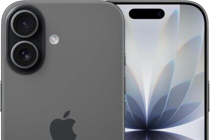 Apple iPhone 17 256GB: 6.3" Display with ProMotion, A19 Chip, Center Stage Front Camera for Easier Group Selfies, More Scratch Resistance, One Day of Battery; Black