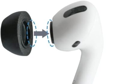 Comply, Foam Tips Compatible with AirPods Pro (Large, 3 Pairs)