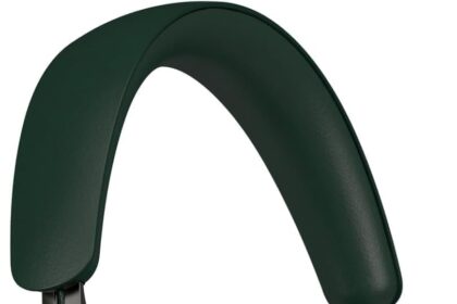 Bowers & Wilkins PX8 Wireless Noise Cancelling Headphones with Bluetooth 5.0 and Fast Charge, 30 Hours High Resolution Playtime and Built-in Microphone - Forest Green