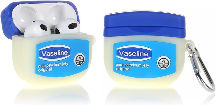 Fit for 3rd Generation Airpods 2021, Suublg Silicone Cartoon Cute Case Shockproof Protective Cover for Airpods 3