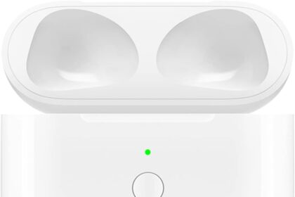 Wireless Charging Case for AirPods 3rd Generation, Air pods 3 Replacement Case with Bluetooth Pairing Sync Button