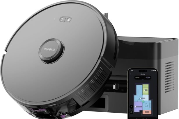 EUREKA E6 Plus Robot Vacuum Cleaner and Sinks with Automatic Dust Emptying