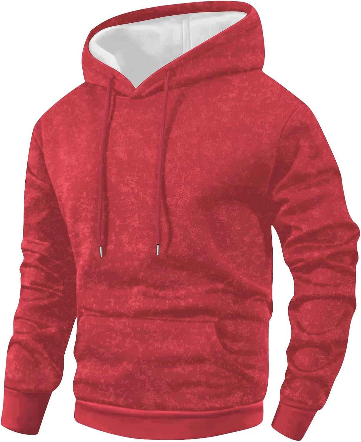 Men's Hooded Sweatshirt Long Sleeve with Pocket Vintage Washed Design for Spring Autumn Casual Outdoor Running