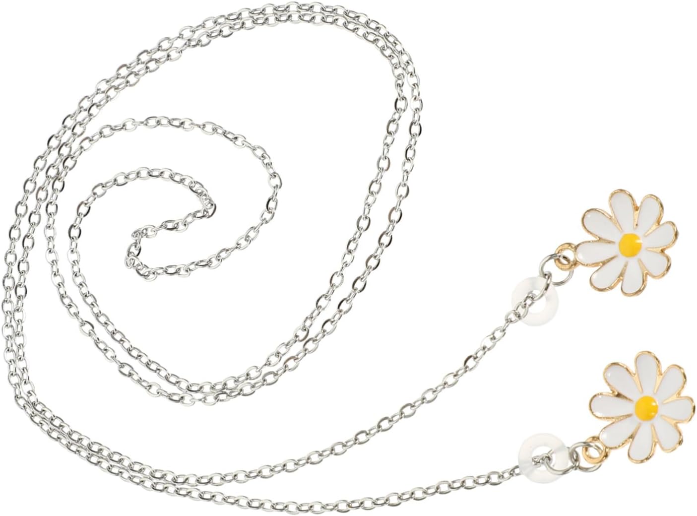 LIFKOME Anti-lost Chain for Wireless Earphones in Stainless Steel Lightweight and Portable Strap for Sports Wireless Headphones Fashion Accessory Compatible with Airpods