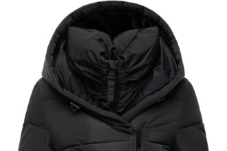 MARIKOO Virenaa Women's Long Coat Warm Winter Jacket with Double Zip and Hood 16 S-3XL