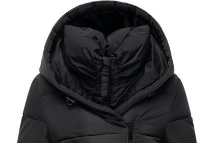 MARIKOO Virenaa Women's Long Coat Warm Winter Jacket with Double Zip and Hood 16 S-3XL