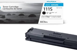 Samsung D111S SU810A, Original Toner Cartridge 1000 Pages, Compatible with SAMSUNG Laser Monochrome Printers Xpress Series M202x, M207x, Black