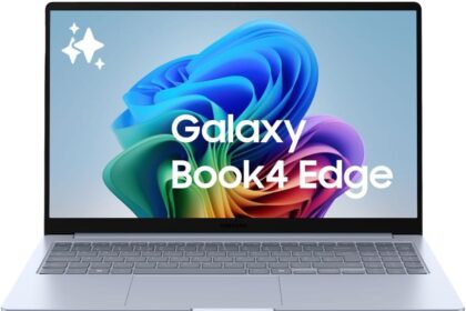 Samsung Galaxy Book4 Edge, Laptop, 15.6" Display, Snapdragon X Plus, 16GB RAM, 512GB SSD, Windows 11 Home, Sapphire Blue