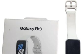 Samsung Galaxy Fit3 Smart Watch with 40mm AMOLED Screen, Aluminum Body, Full Health and Physical Activity Monitor, 13 Days Battery, Fast Charging, 5ATM