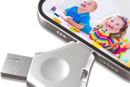 512GB USB Flash Drive for iPhone, 4 in 1 Pendrive External Memory for Downloading Photos, USB C Pen Drive USB Stick 3.0, High Capacity Memory Stick Compatible with iPhone/Pad/Android/PC