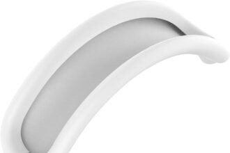 AWINNER Headband Cover Compatible with Apple Airpods Max Washable Soft Silicone Headband Protector for AirPods Max Comfortable Cushion (White)
