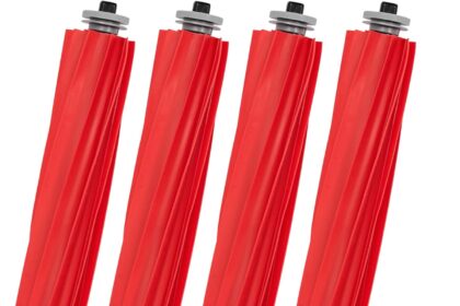 4 Pieces Main Brush Accessories for Roborock S7/S7 MaxV/S7 MaxV Ultra/S7 Max Ultra/S7 Plus/S7 MaxV Plus/S7 Pro Ultra/Q7/Q7 Max/Q7 Max Plus/Q7 Maxv/Q7 Maxv Ultra/Q Revo, Vacuum Cleaner Parts