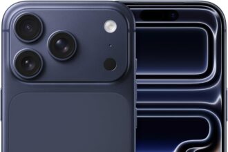 Apple iPhone 17 Pro 1TB: 6.3" Display, ProMotion up to 120Hz, A19 Pro Chip, Unparalleled Range, Pro Fusion Camera System with Center Stage Front Camera; Deep Blue