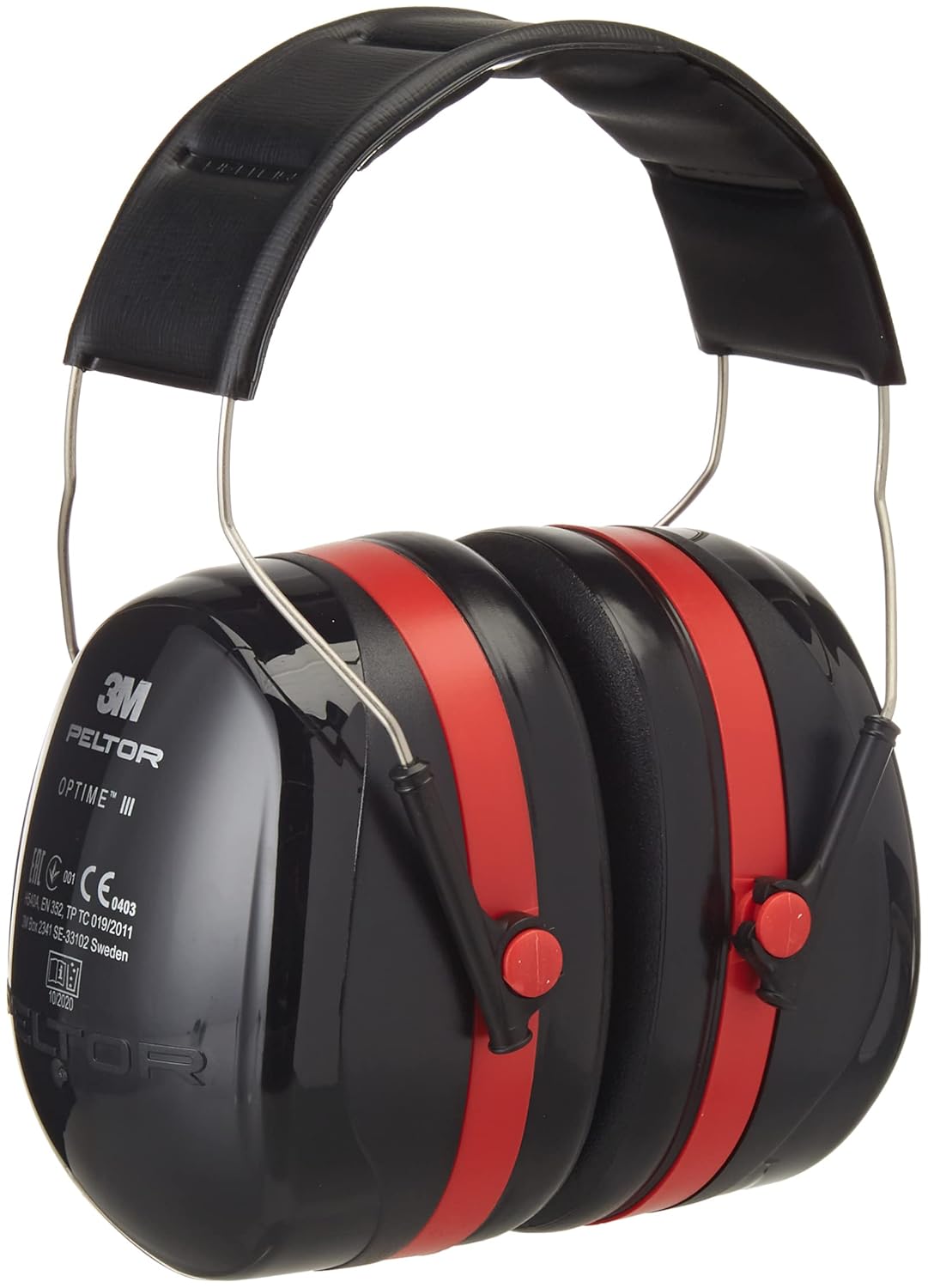 3M Peltor Optime III H540A-411-SV Noise Cancelling Headphones for Work Hearing Protection for Industry SNR = 35 dB Noise Reducing Sound Proof