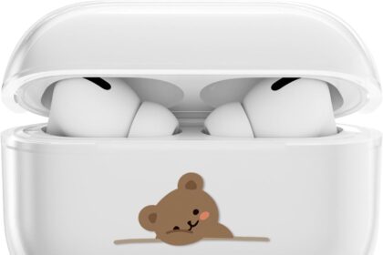 AirPods 4 Headphone Case, Clear TPU Case with Cute Patterns, Headphone Accessories to Prevent Scratches, Friction