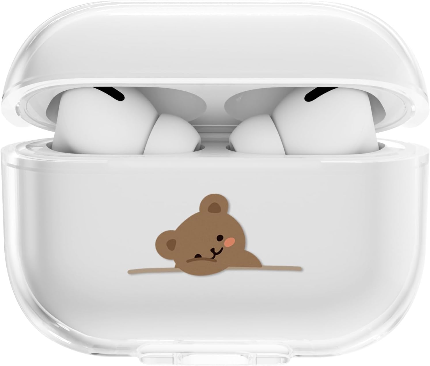 AirPods 4 Headphone Case, Clear TPU Case with Cute Patterns, Headphone Accessories to Prevent Scratches, Friction